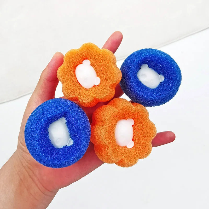 Pet Hair Remover Laundry Balls – Gentle Fur Remover for Cleaner Clothes