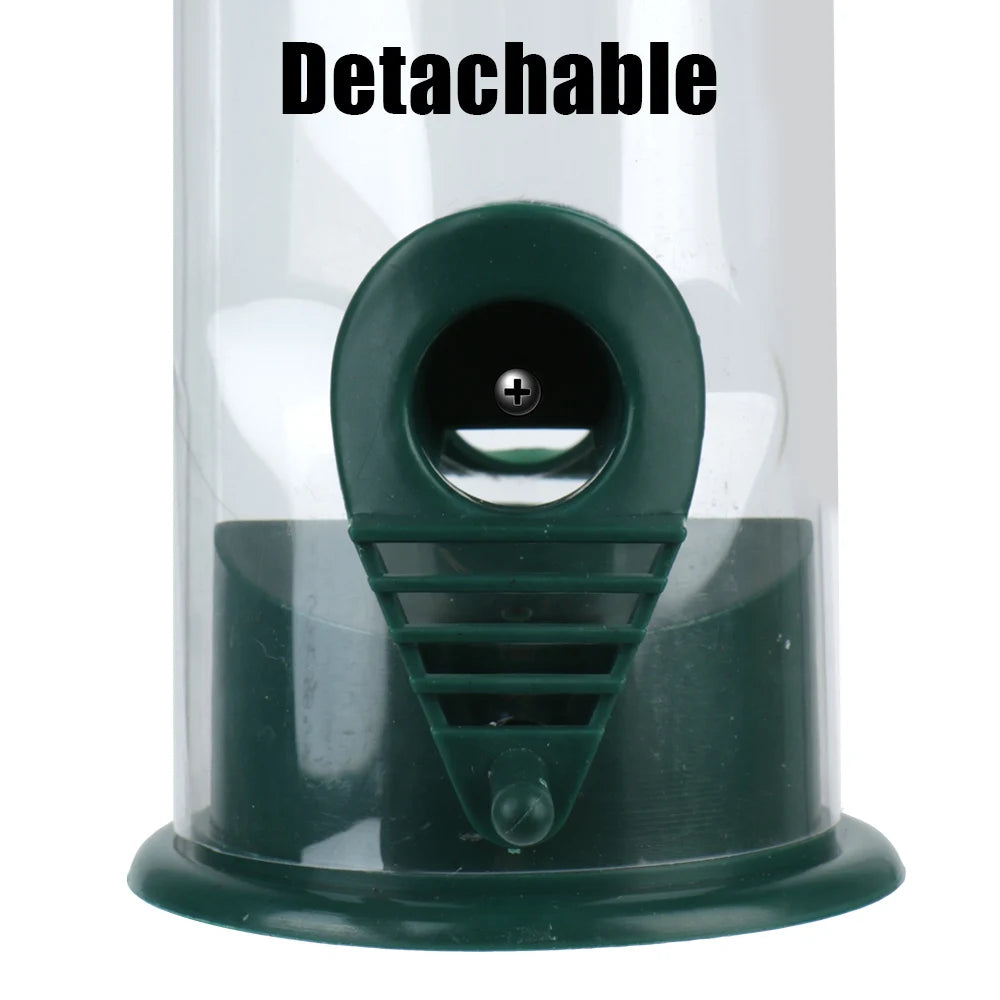 Outdoor Hanging Bird Feeder – Wild Bird Seed Dispenser for Garden & Backyard